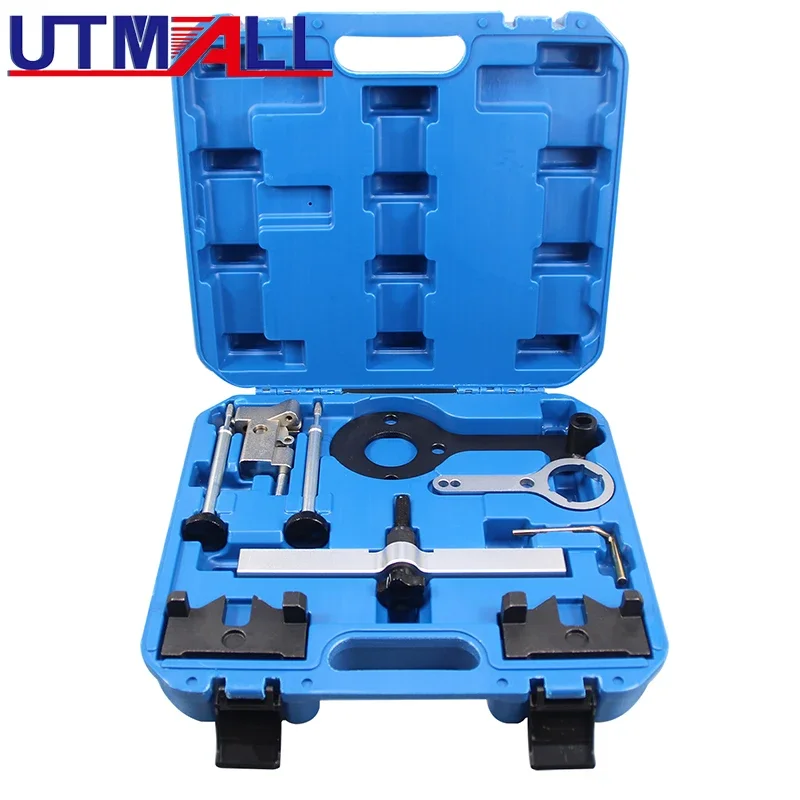 Steel Engine Special Camshaft Timing Tools for BMW N63 S63 N74 F01 750I XDRIVE E70 X5M Checking Adjusting Timing Chain Tensioner