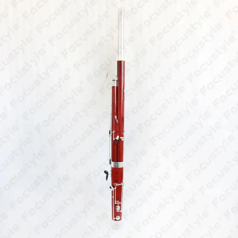 C Key Bassoon For Kids Maple Body Silver Plated Keys Musical Instrument Children Bassoon Fagot