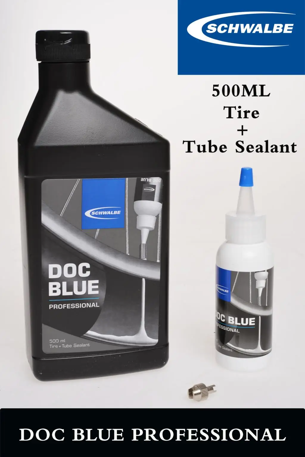 SCHWALBE Doc Blue Bicycle Tires Sealant Tubeless 500ml Filling Fluid MTB Road Tire Self-Replenishing Fluid Bicycle Repair Tyre