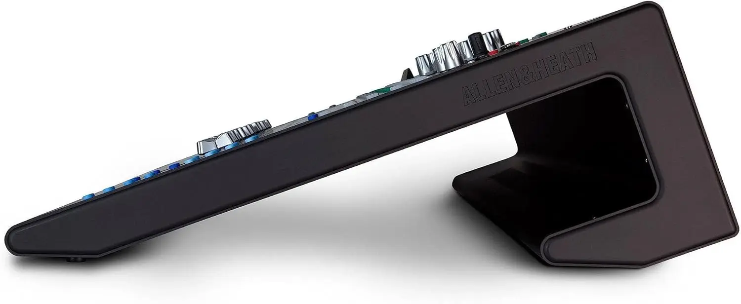 Allen & Heath QU-32C Compact Digital Mixer 38 Inputs 28 Outputs Chrome Edition Black Professional Audio