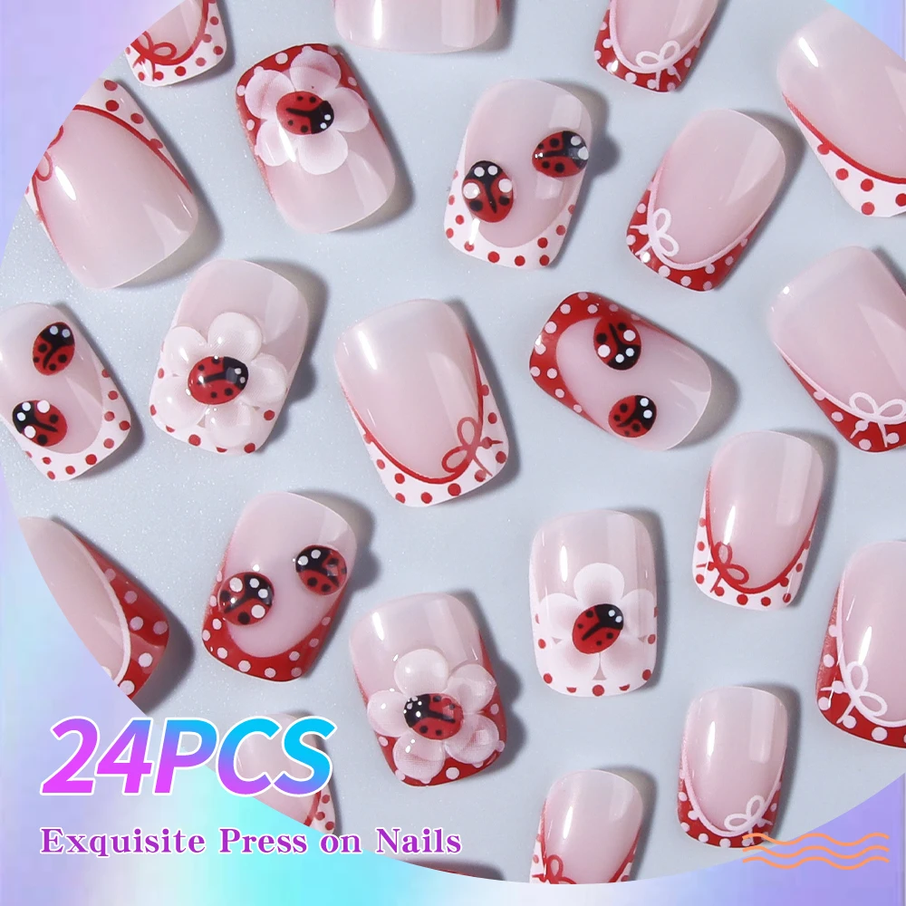 24 Stück pro Set. Rechteckige – Nail Art Halal Bewertung und Preis