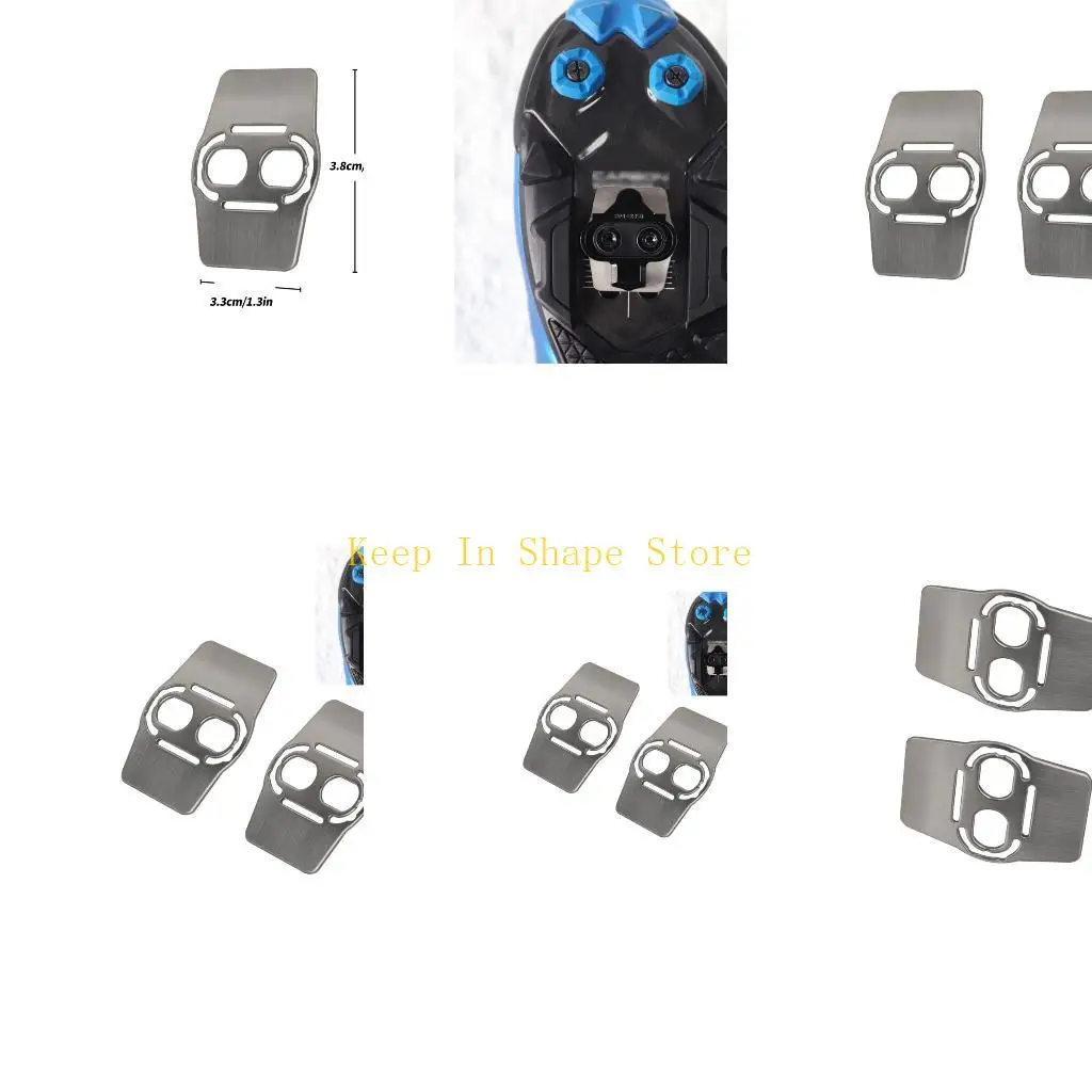 

Велосипедные шипы U1JC, усиленные стабилизаторы для велосипедной обуви, быстрая установка, легкий дизайн, проставки для шипов