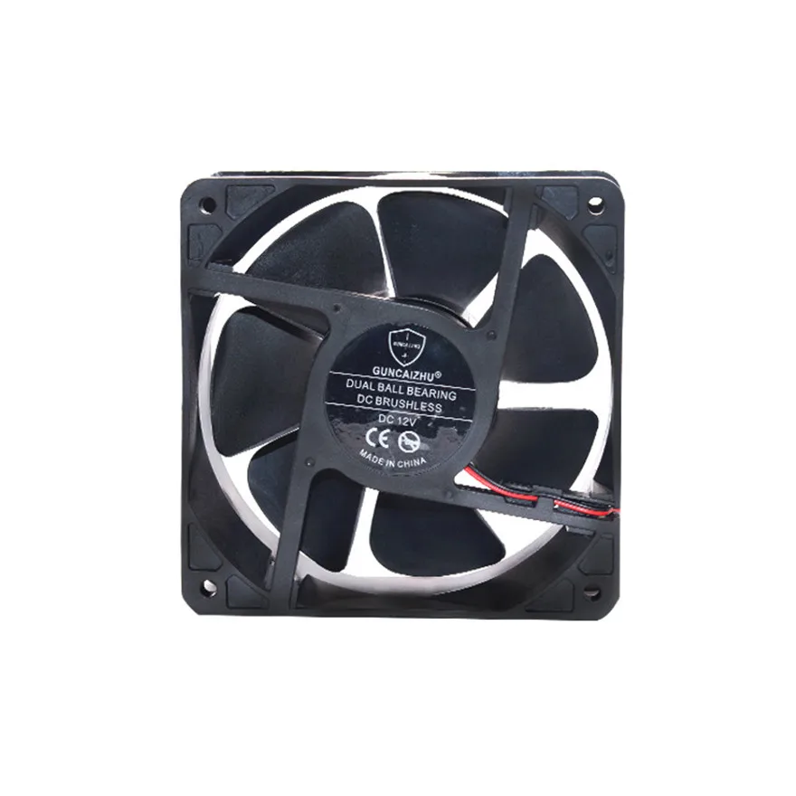 

Dual Ball Bearing 120MM 12CM 12038 CPU Fan 120x120x38mm DC 12V 24V Computer Case Cooling Fan 2PIN