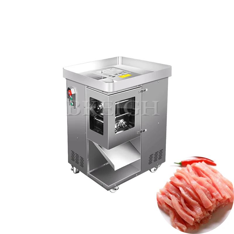 110V 220V Commercial Electric Meat Cutter Stainless Steel Vegetable Shredder