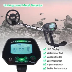 High Accuracy Professional MD-4090 Underground Metal Detector LCD Metal Detector With Memory Function Backlight Adjustable