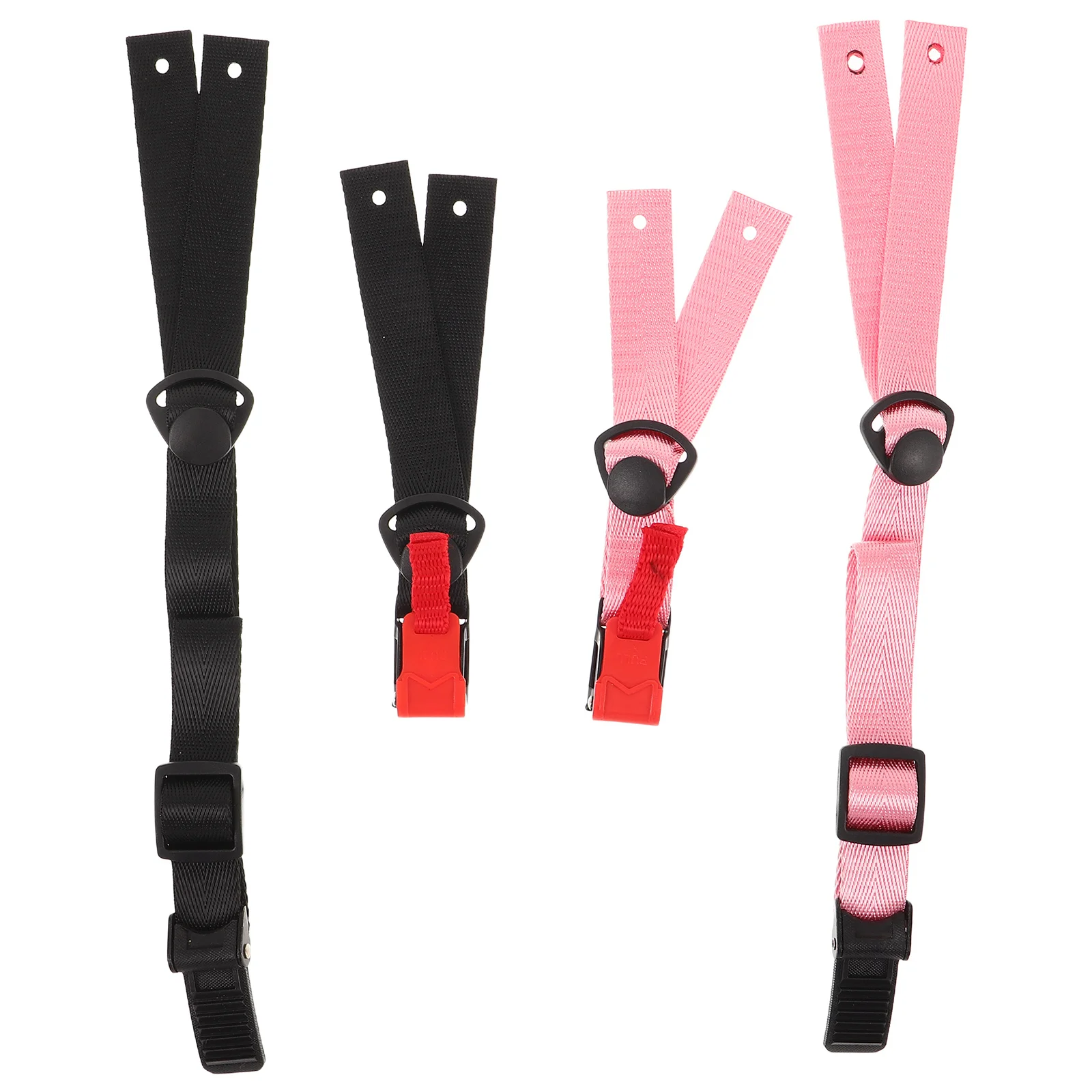 

6 шт. ремень для подбородка, универсальный Y-образный регулируемый защитный ремень для строительной работы, каска, розовый, черный