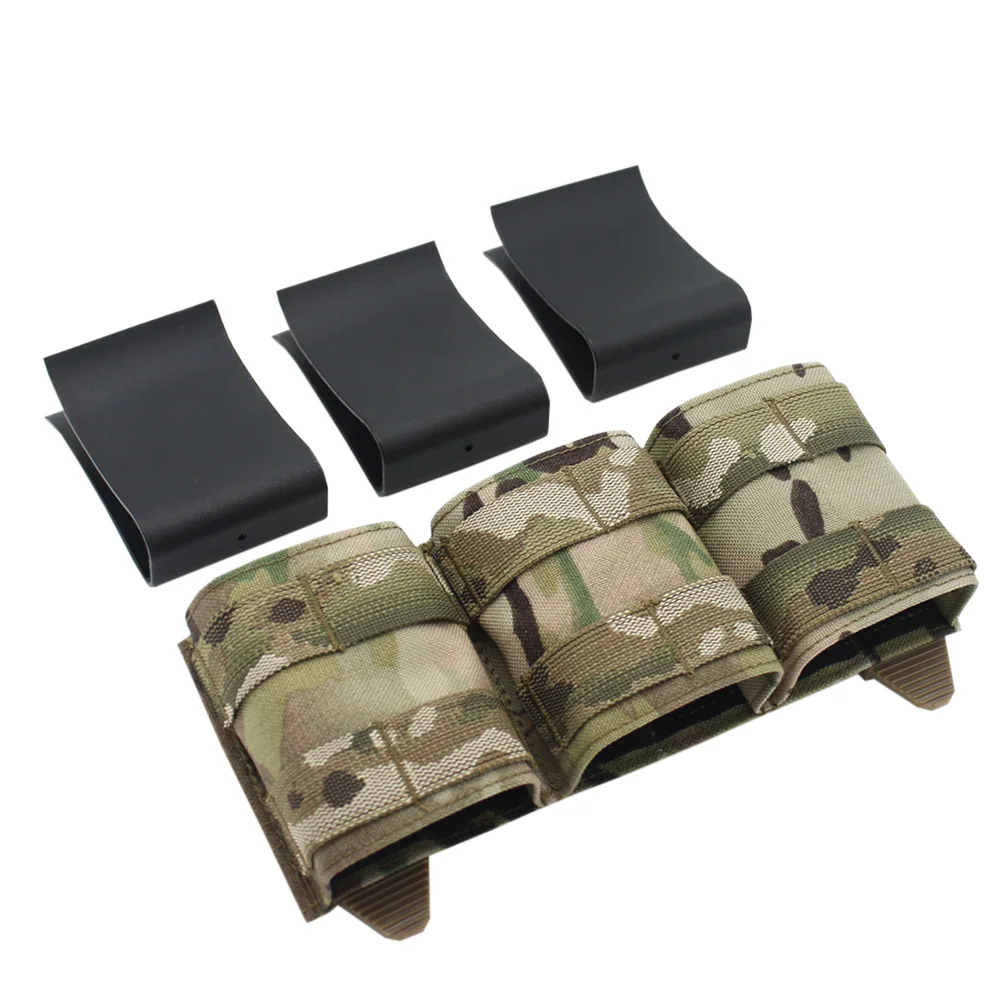 Tactical 5.56 M4 Molle Triple Magazine Pouch KYWI Style Hunting Airsoft Mag Pouch Holster