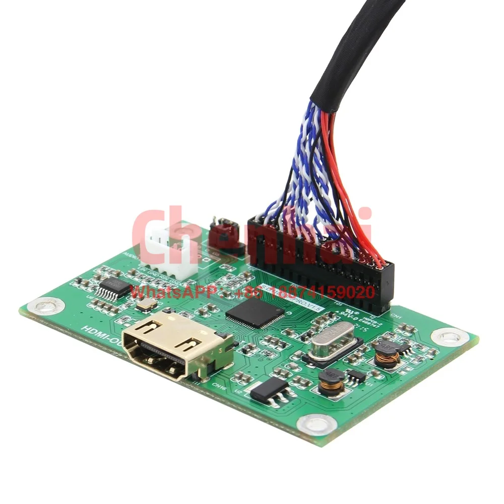 

LVDS Driver Board / LVDS to HDMI-compatible Adapter Converter Supports 1080P Resolution