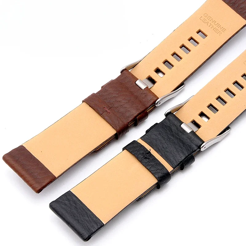 For Diesel Comfort Breathable Watch Strap Durable Safety Leather Men Women Dz4323 Dz4318 Dz4329 Dz7257 24 26 30 32mm Watchband