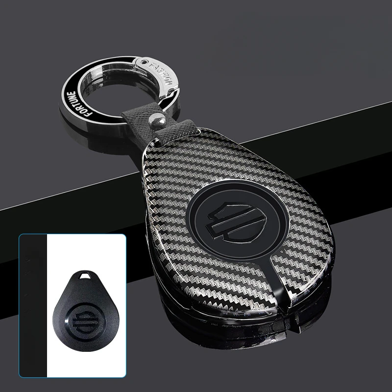 For Harley motorcycle induction key cover Bronx Fat bob Street Fighter X48 XL883 1200 Glide Fat bob key case accessories