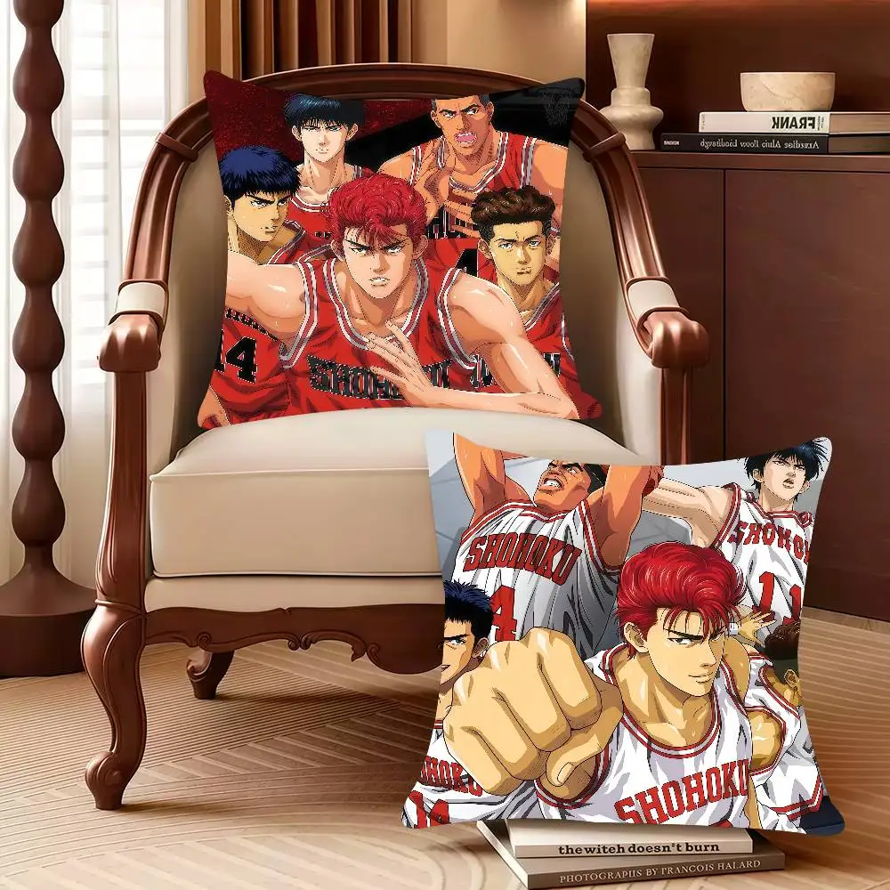 

bilibili S-Slam D-Dunk Anime Pillow Case Decor Protective Covers Comfortable soft for Sofa Living Room Home office