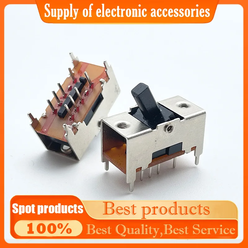 Rocker arm switch TS-23E01T G9 toggle switch 8-pin 3-position power amplifier rocker handle switch Rocker stick switch