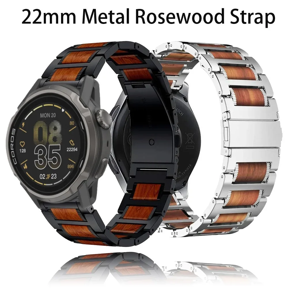 22Mm Metal Rosewood…