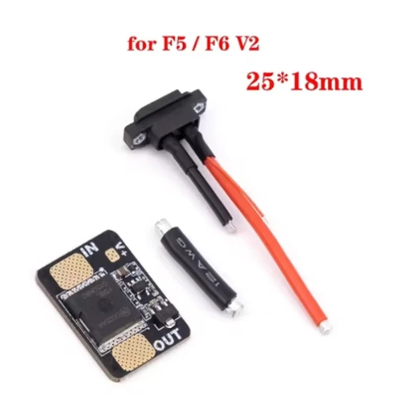 Anti Spark Filter with XT60E-M for Nazgul5 V3/Chimera7 Pro V2 18x16mm FPV Freestyle Drone DIY Parts XT60E-M