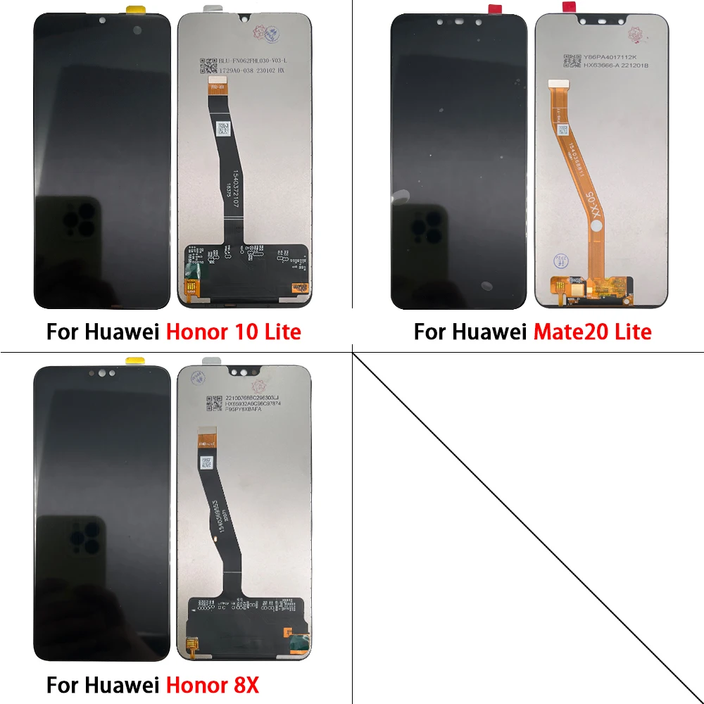 LCD Display Touch Screen Digitizer For Huawei Honor 8X Honor 10 Lite Mate 20 Lite  Replacement Parts