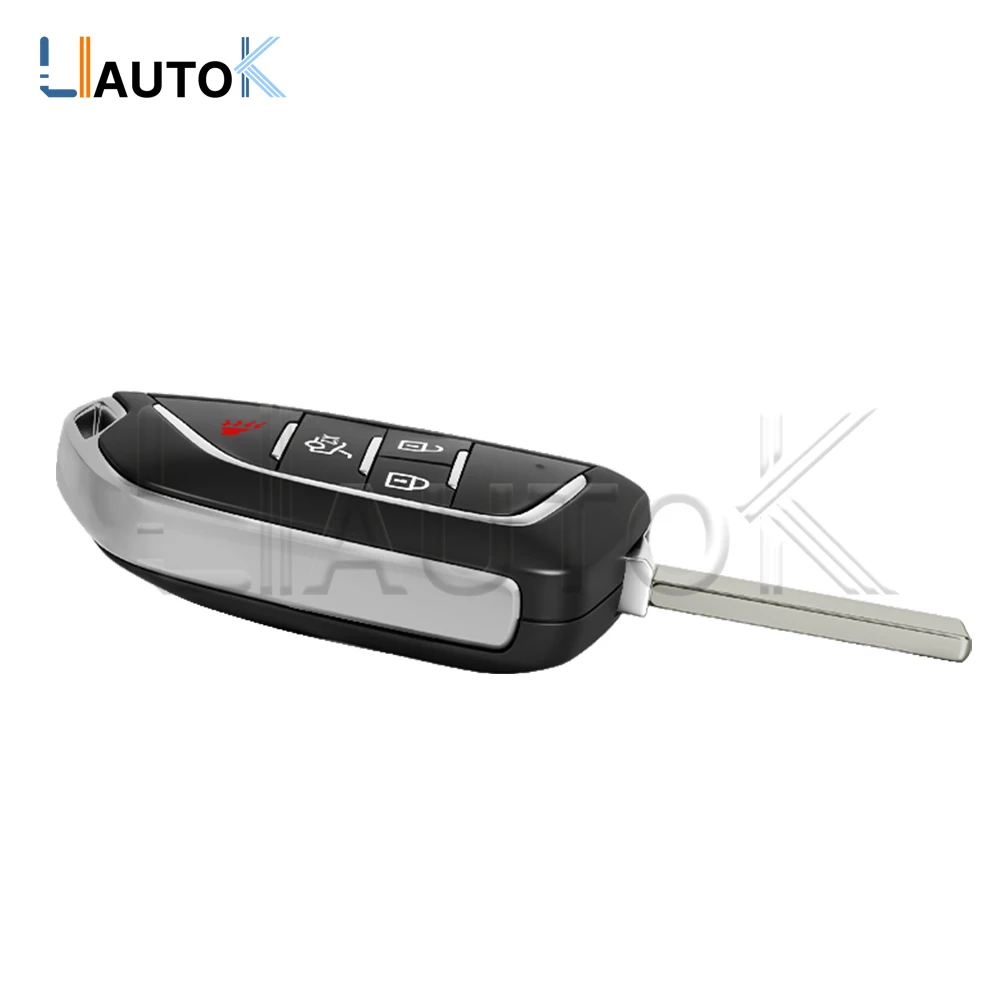 Modified Remote Key Shell Cover For Buick For Chevrolet Cruze Epica Camaro Impala Malibu For Opel Astra Insignia For Vauxhall view 6