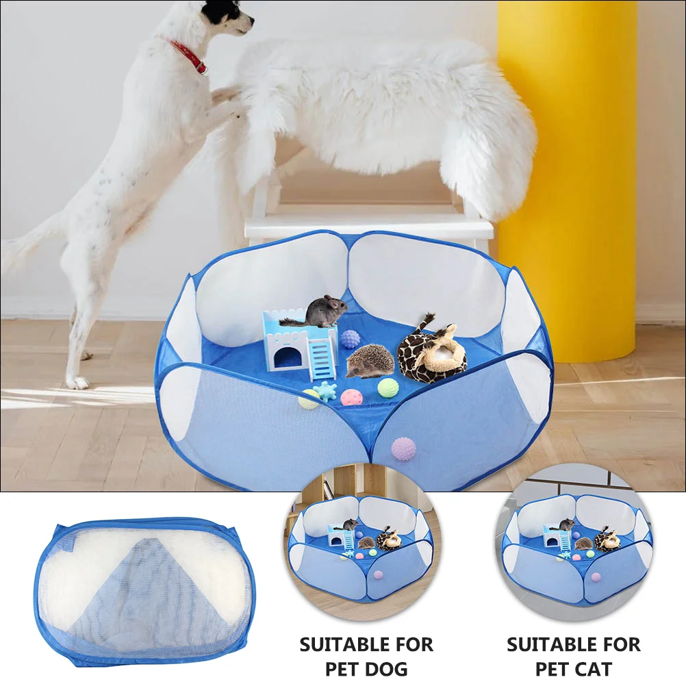 Krasbestendige tent Opvouwbare draagbare hond Kattenhuis Ademende zijdeur voor gebruik binnen en buiten Kinderbox Onderdak Huisdiernest Huisdier