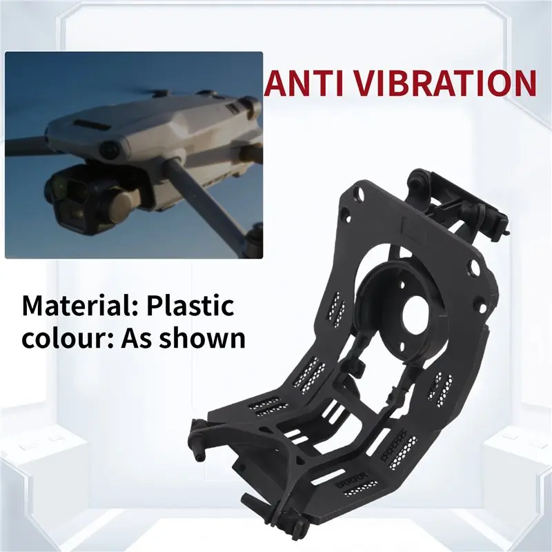 A01E-Gimbal Vibration Shock Absorbing Board Parts For DJI 3 /Cine / Classic Gimbal Camera Mounting Damper Bracket With Rub