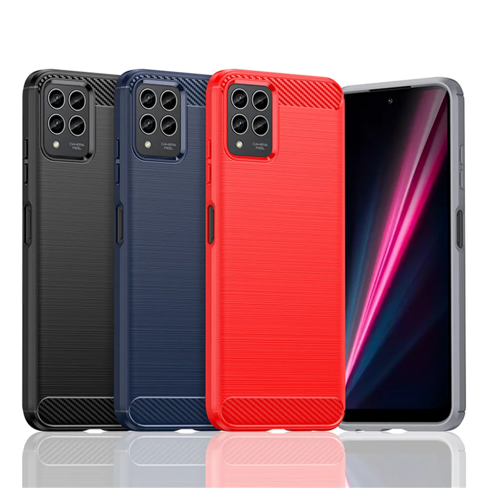 Funda de silicona suave de lujo para TCL T-Mobile T Phone 5G, funda protectora para TCL T-Mobile T Phone Pro 5G