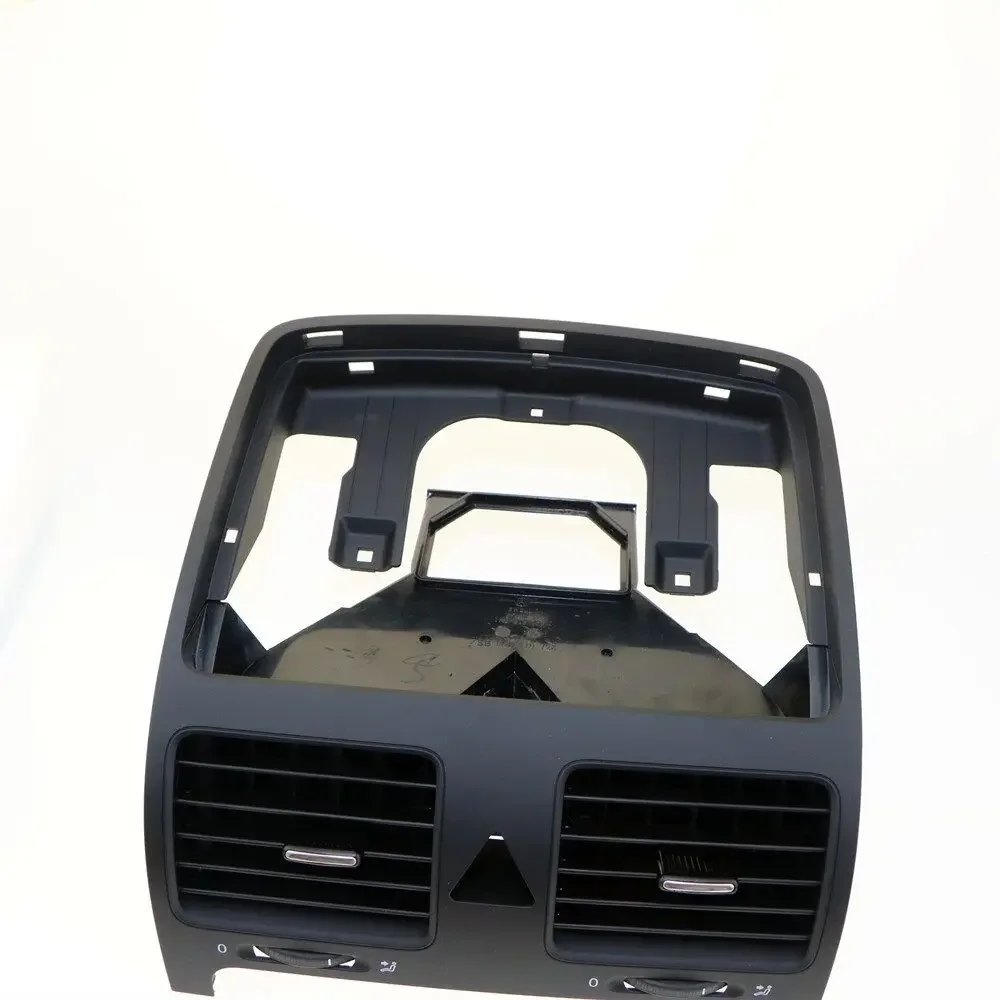 Salpicadero delantero para coche, salida de ventilación de aire acondicionado central, color negro, para VW Jetta 5 Golf MK5 Rabbit 1KD 819 728J 1KD819728H 1K0 819 728 F