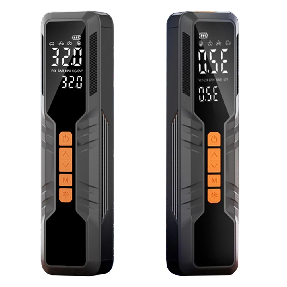 

Портативный воздушный компрессор 3x2000 мАч, электрический насос для шин, цифровой манометр, беспроводной автомобильный воздушный компрессор, умный автомобильный воздушный насос для шин