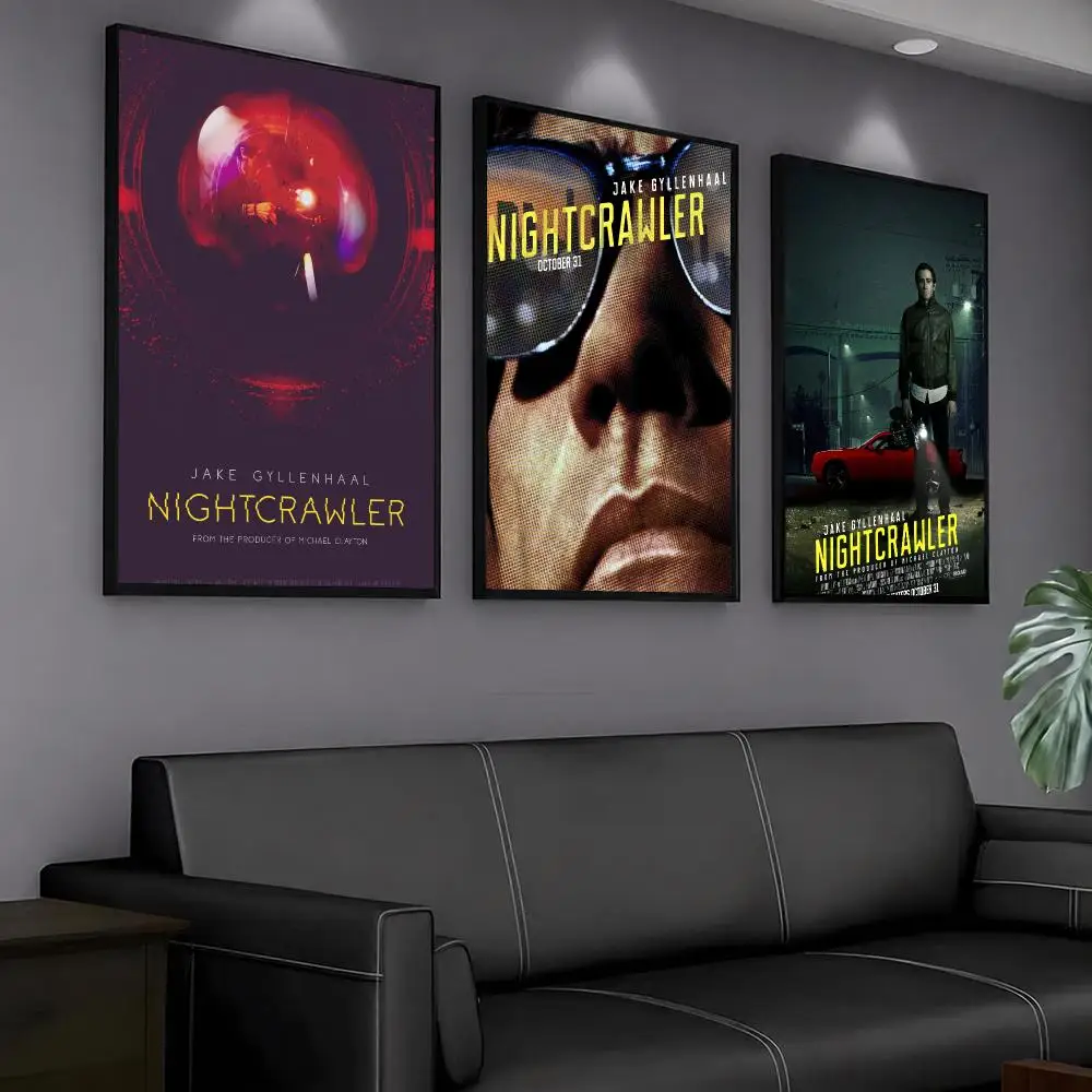 classic movie N-Nightcrawler-R Painting Calligraphy Artwork for Home Bedroom Office Wall Decoration Gift
