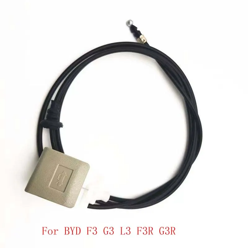 Hood Release Handle & Cable Assembly For BYD F3 G3 L3 F3R G3R,Engine Bonnet Inner Pull Lever Auto Replacement Parts