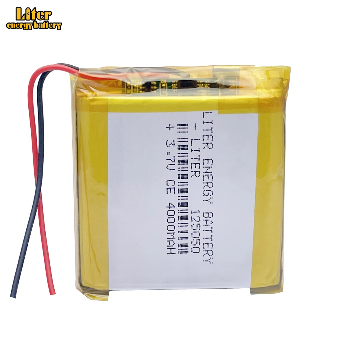 

3.7V 4000mAh 125050 Lithium Polymer Li-Po li ion Rechargeable Battery Lipo cells For Electrograph PDA Portable Speaker toys