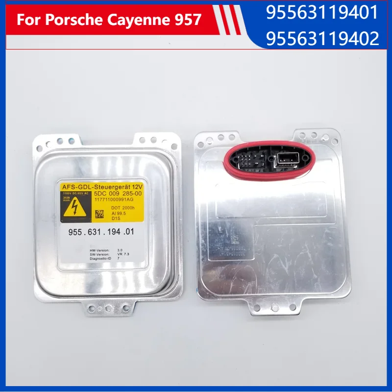 

955.631.194.01 For Porsche Cayenne 957 Xenon lamp ballast headlight control unit module 5DC009285-00 5DC 009 285-00 AFS-GDL D1S