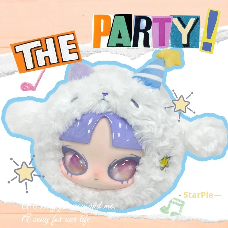 

New Inns Zipper Bag Seven Day The Party Series Vinyl Blind Box Anime Figure Cute Collection Ornament Trendy Toys Gift For Kid