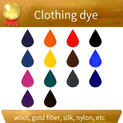 Clothing Dye Clothing Wool Gold Fiber Silk Nylon Disperse Dye DIY Coloring Supplies Manual Old Clothes Renovation Process Tools