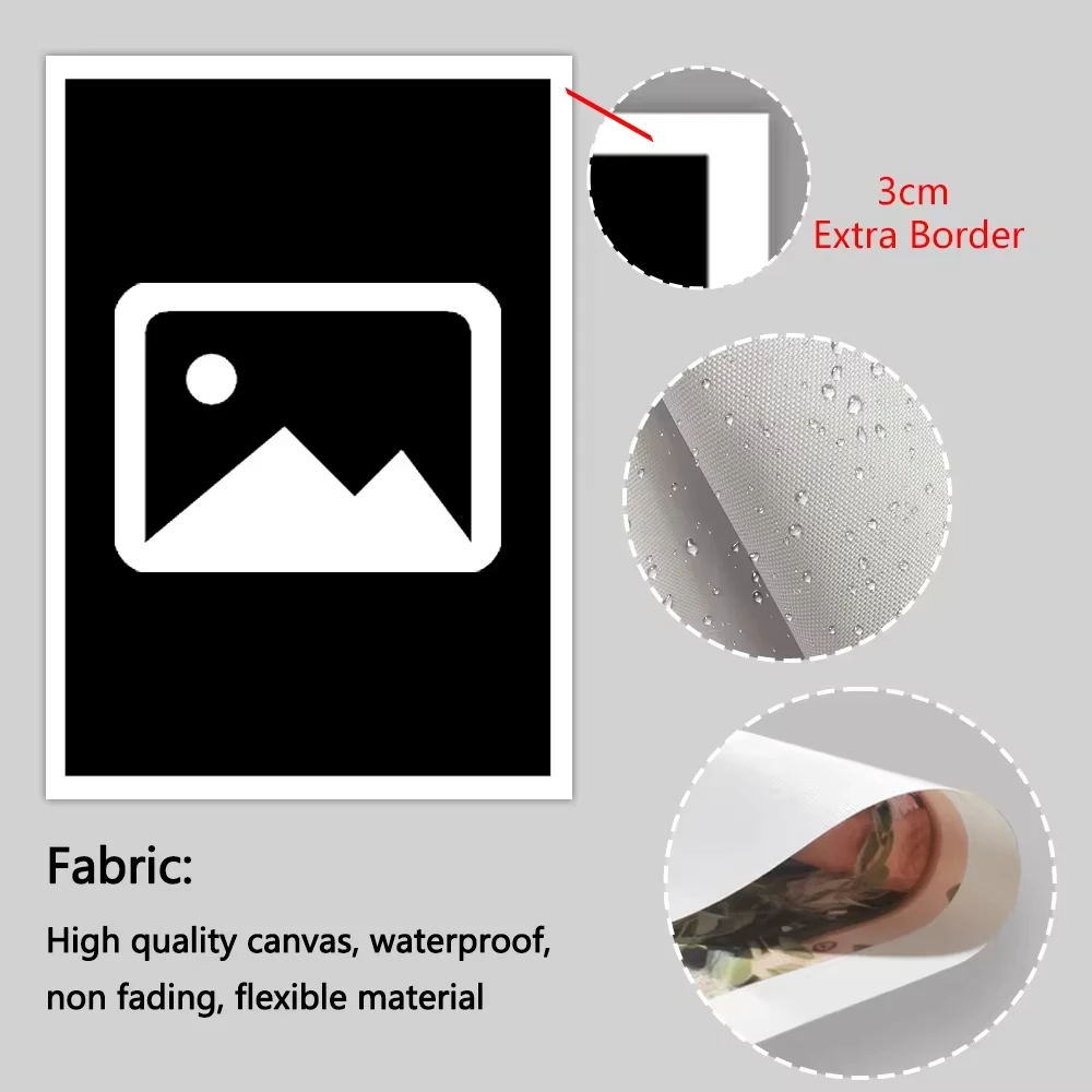 طباعة الملصقات المخصصة الخاصة بك، شخصية الأسرة صور قماش اللوحة هدايا المناسبات ملصقات الفيلم، غرفة الديكور جدار أ #2