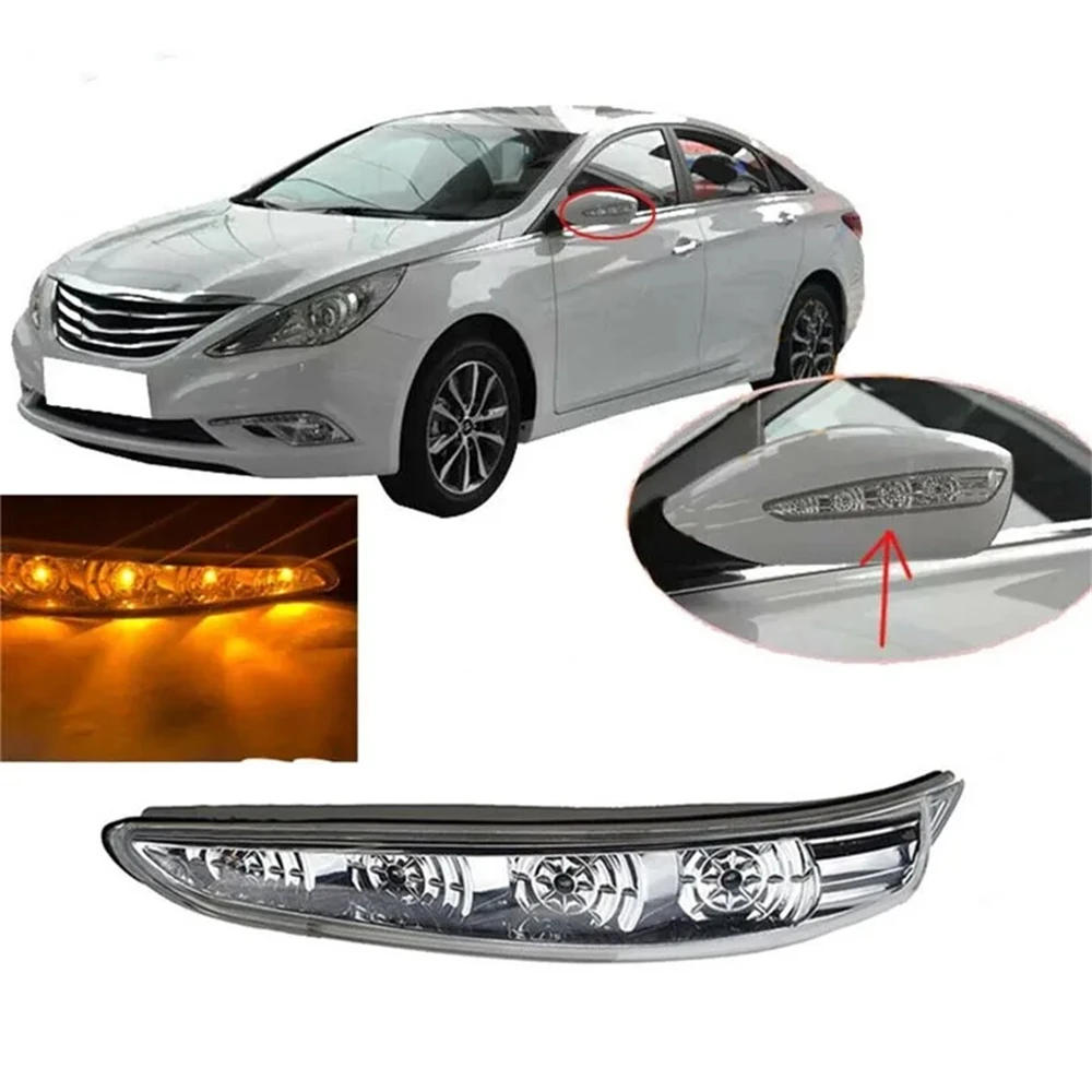

​Car Rearview Mirror Turn Signal Light For Hyundai Sonata 8 2010 2011-2014 Auto LED Indicator Blinker 876133S000 876233S000