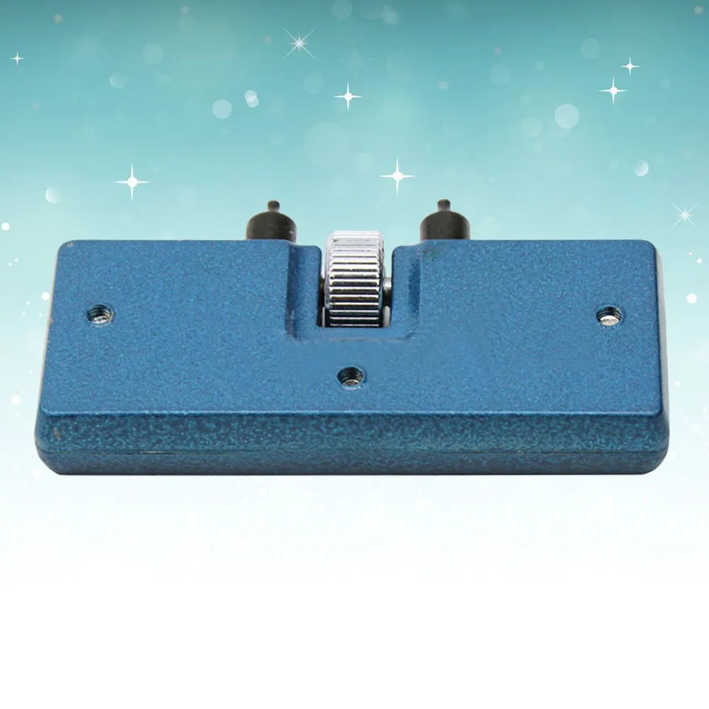 

Watch Adjustable Back Case Opener Closer Holder Metal Blue Reliable Watchmaker Repair Tool Waterproof Replacement Tool