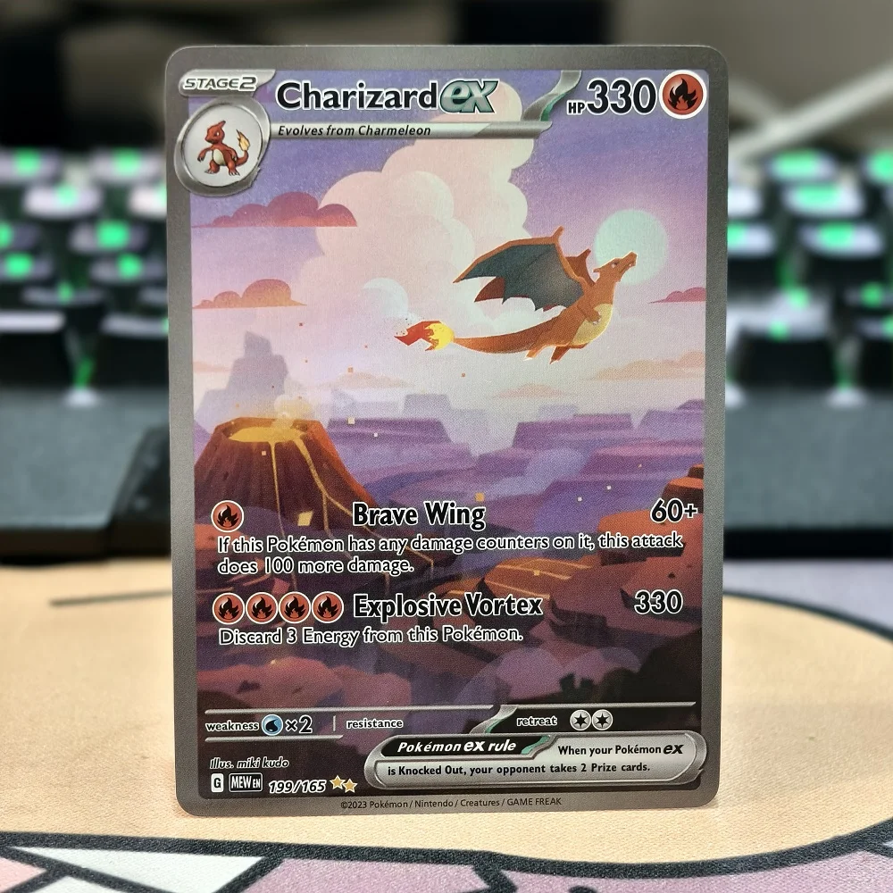 Pokemon Card with Sleeve by MINISO for Friendly Game Nights