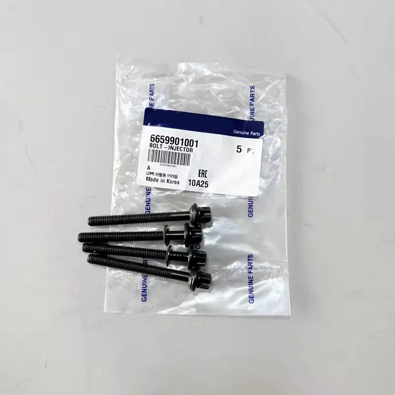 New Genuine Injector Bolts OEM 6659901001 for Ssangyong Rexton Actyon Kyron Korando C 6650170060