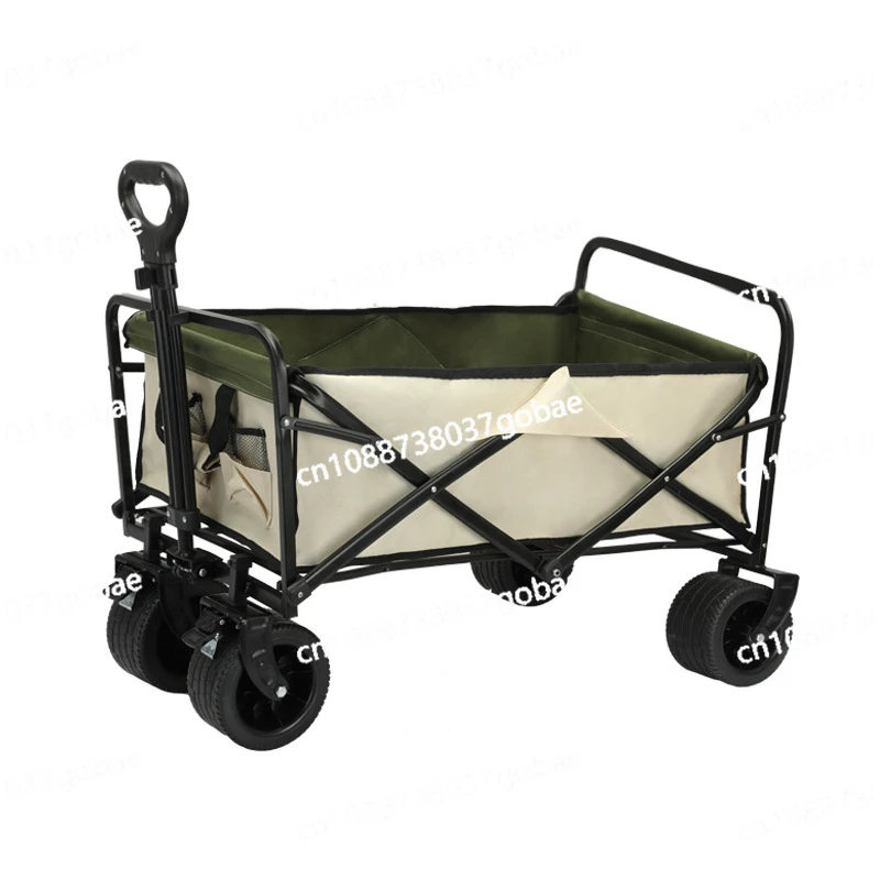 

Outdoor camping cart, folding cart, shopping cart, fishing cart