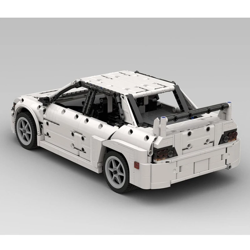 Champion Speed Cars Moc Bausteine Evolution VIII Sportwagen Modell Technologie Modulares Blockspielzeug DIY Montage Weihnachtsgeschenk