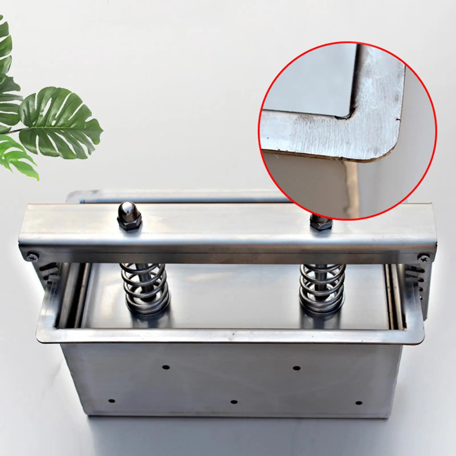 Professional Stainless Steel Lunch Meat Press Demoulding Design Ham Cooker for Home and Cafeteria
