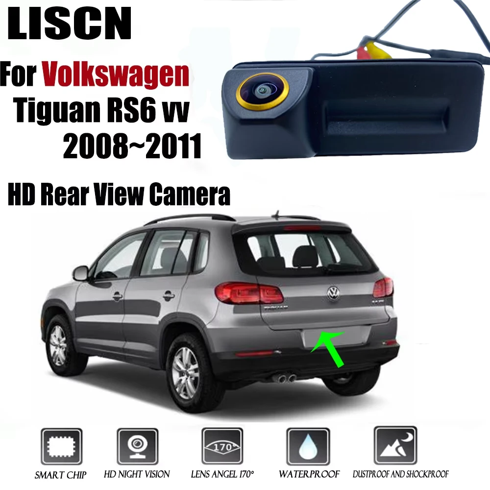 car rear vriew cvamera For Volkswagen Tiguan RS6 vv 2008 2009 2000 2010 2011 trunk htandle camera / reversing camera