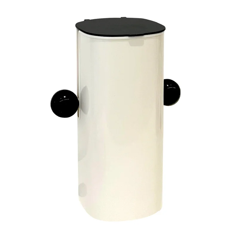 AB43-자동 리프팅 방진 4칸 메이크업 브러쉬 보관 홀더, 사용하기 쉬운 화장품 메이크업 브러쉬 홀더 블랙