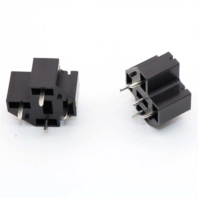【Automotive Car Auto 40A 4/5 Pin SPDT Relay Socket Connector Adaptor PCB Board Mount Base Holder With 6.3mm Terminals】