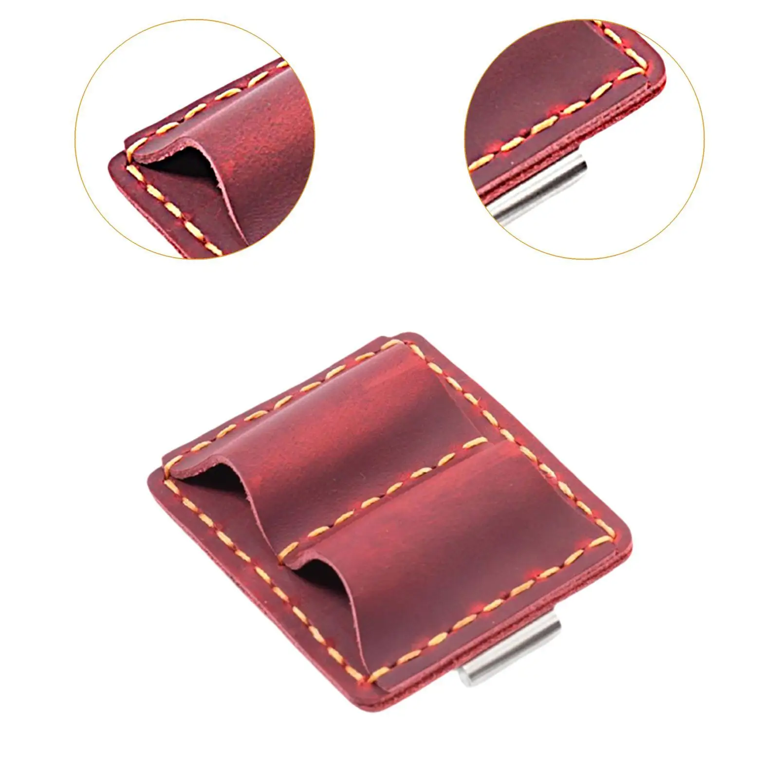 Portapenne per notebook con custodia per penna con clip in metallo per appunti diari