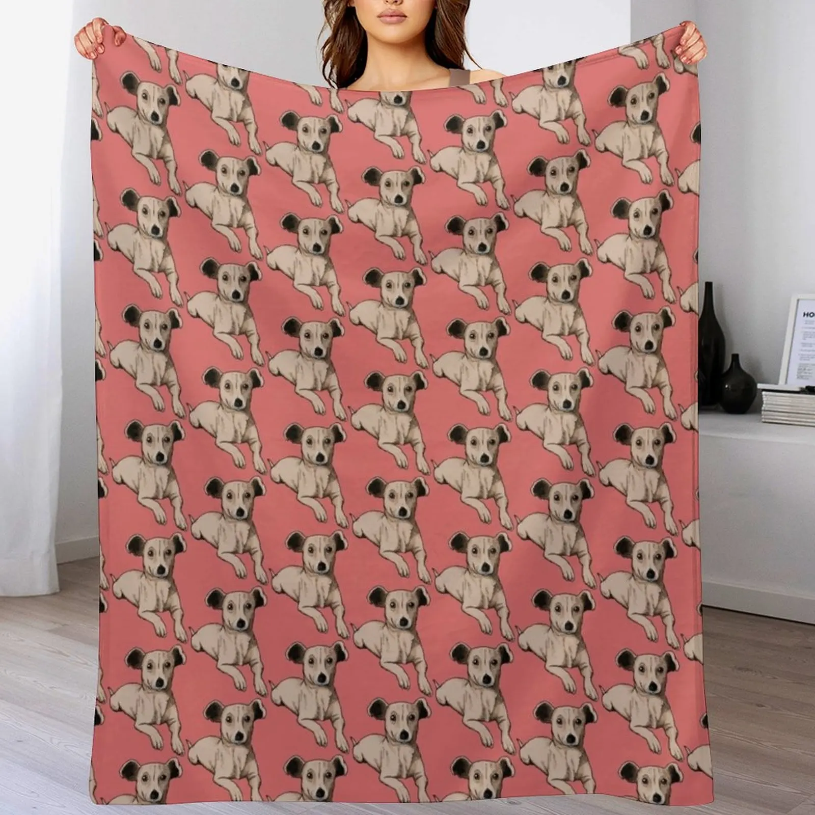 

Chiweenie Throw Blanket All Season Lightweight Soft Blanket for Bed
