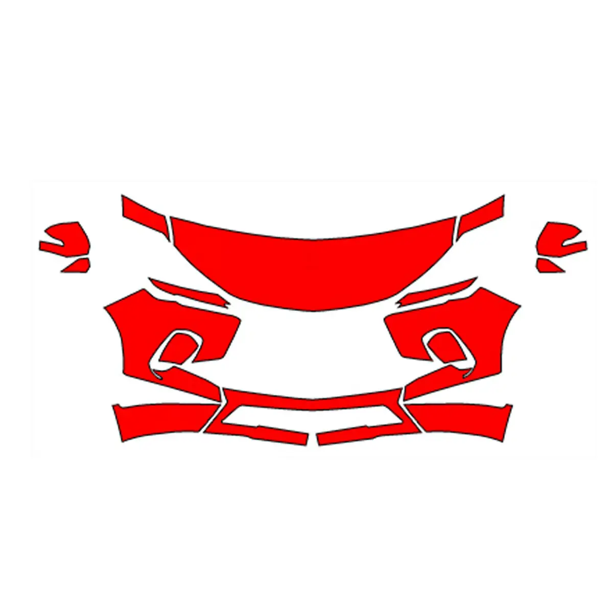 

Для Chevrolet Blazer Premier 2023-2025 прозрачный бюстгальтер с защитой от краски PPF