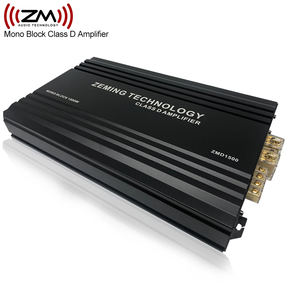 Car Zmplifier classe d RMS 3000W classe D mono amplificatore a 1 canale con telecomando
