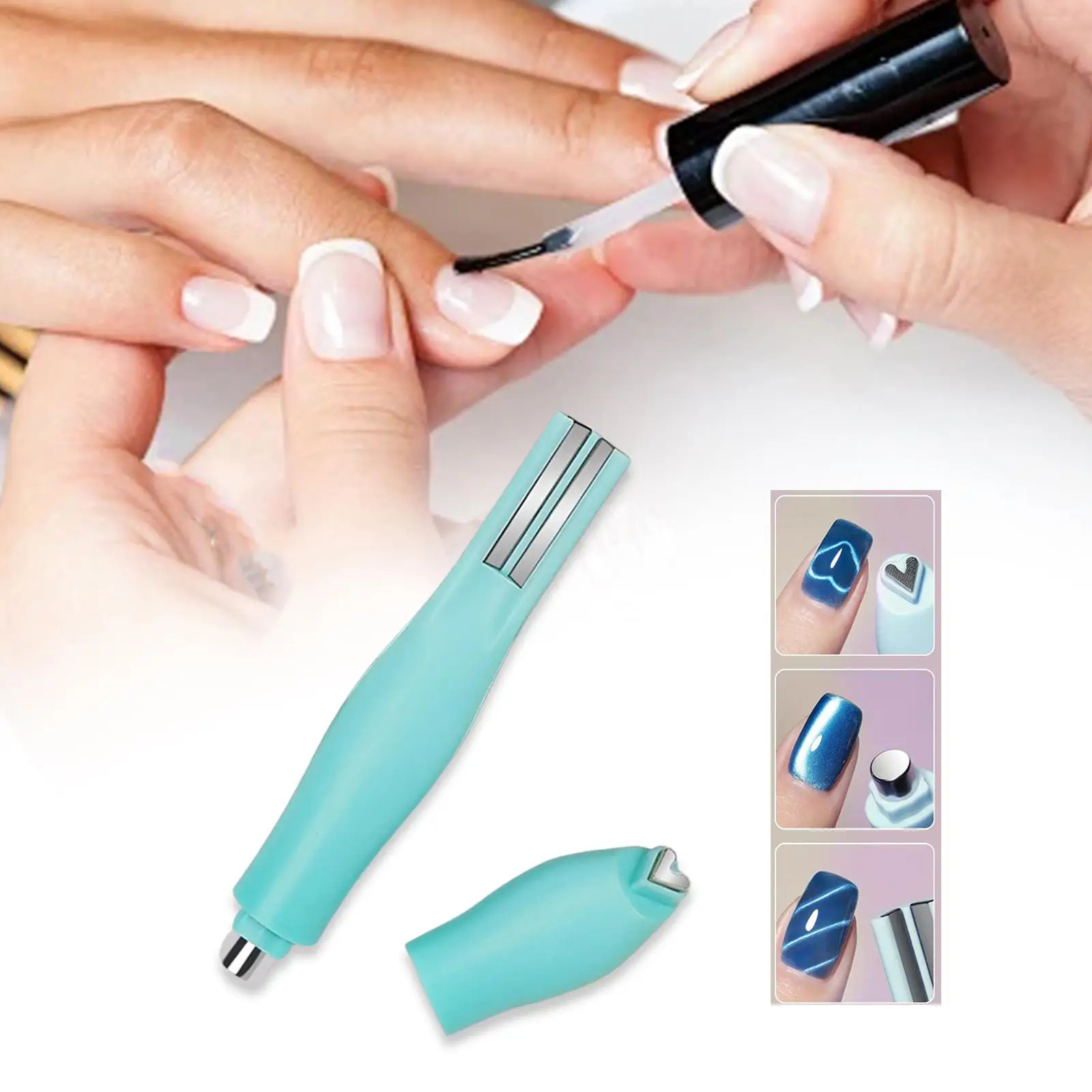 ジェルネイルポリッシュ タイプ3in1 強力吸引式 取り外し可能 サロンDIY 家庭用 コンパクト ポータブル 多用途 ネイルサロン アートツール