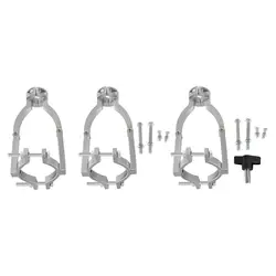 Square Hole Drill Bit Adapter Bracket Clamp Adjustable From 1.5-2.2inch Joint Mortiser Bit