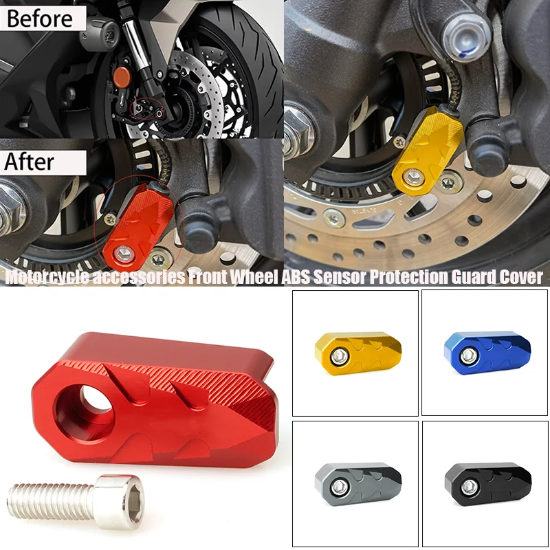 

For Honda Forza750 NSS 750 Forza 350 NSS350 Forza 250 300 Motorcycle accessories Front Wheel ABS Sensor Protection Guard Cover