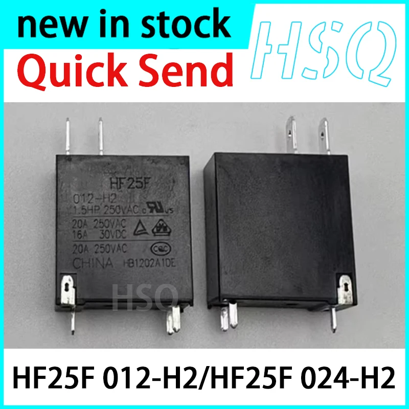 2 relés nuevos para horno microondas HF25F 012-H2/HF25F 024-H2, 20A, universales, SMH-112DM